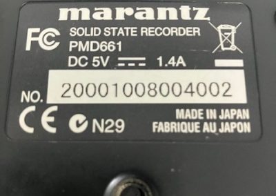2007 Marantz Professional Handheld Solid State Recorder Model PMD661 MKII - 6167c028 ecf5 4b71 8817 fde12bf70aed